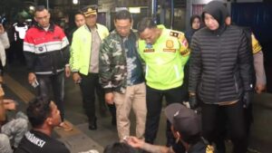 Polres Sukabumi Kota Melakukan Patroli Malam di Kawasan Pusat Kota