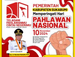 Pemerintah Kabupaten Sukabumi MemperingatiHari Pahlawan Nasional