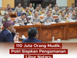 110 juta Orang Mudik, Polri Siapkan Pengamanan Libur Nataru