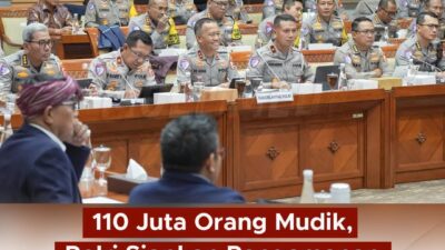 110 juta Orang Mudik, Polri Siapkan Pengamanan Libur Nataru