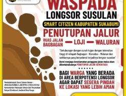 Informasi Penting” Waspada Longsor Susulan