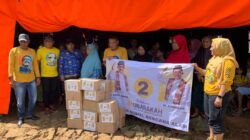 Relawan AA Kordapil 6 Salurkan Bantuan Bupati Sukabumi Terpilih untuk Korban Banjir dan Pergerakan Tanah