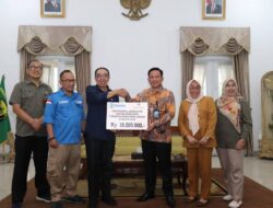 BANTU PENYINTAS BENCANA, SEKDA APRESIASI PERBAMINDA BPR JABAR BANTEN,
