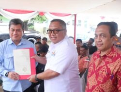 Bupati Serahkan Sertifikat Tanah Redistribusi 2024 Di Wilayah IV Pajampangan