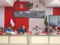 Rakor Validasi Hasil Pendataan Tim Enumerator Infastruktur Terdampak Bencana