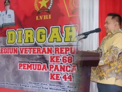 Budi Azhar ketua DPRD kab Sukabumi Hadiri Hut Ke 68 LVRI Dan Hut Ke 44 PPM