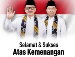 Alhamdulillah Sah AA Dilantik