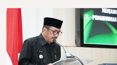 Rapat Paripurna DPRD Dengan Agenda Perubahan Nomenklaturan dan Perubahan Badan Hukum Perumda