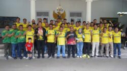 Lepas Tim Persikabumi, Bupati” Wuhud Dedikasi, Kerja,Disiplin dan Semangat Juang””
