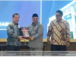 Bupati dan Ketua DPRD Kab Sukabumi Hadirin Penyerahan WTP Dari BPK RI