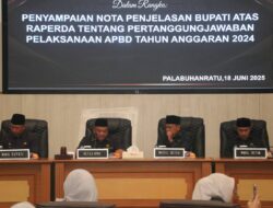 Paripurna DPRD” Pertanggung Jawaban APBD 2024