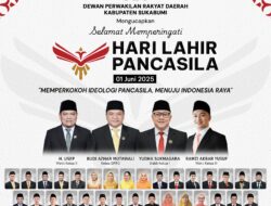 DPRD kab Sukabumi Mengucapkan