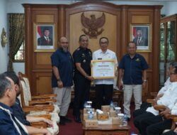Sekda Bersama KPPBC Bahas Pengawasan BKC Ilegal Dan Optimali Penerimaan Pajak