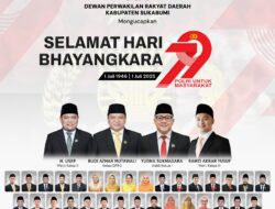 DPRD Kabupaten Sukabumi mengucapakan Hari Bhayangkara