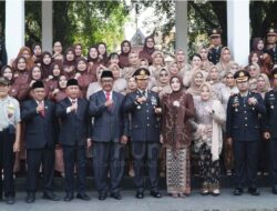 Upacara Peringatan Hari Ulang Tahun (HUT) Bhayangkara ke-79 tingkat Polres Sukabumi
