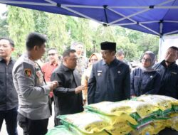 Gerakan Pangan Murah, Polres, Bupati Sukabumi” Membantu Masyarakat Mendapat Harga Pangan Terjangkau