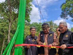 Bupati Asjap Resmikan Jembatan Gantung Leuwi Sintok