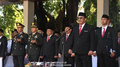 Momentum Hari Kesaktian Pancasila Bupati” Pancasila Sumbet Kekuatan Bangsa”