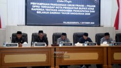 Bupati Asjap Hadiri Paripurna DPRD Agenda Penyampaian Pandangan Umum Fraksi