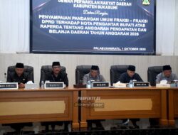 Bupati Asjap Hadiri Paripurna DPRD Agenda Penyampaian Pandangan Umum Fraksi