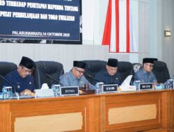 Pariurna DPRD Kabupaten SukabumiBahas Dan Setuju Dua Raperda