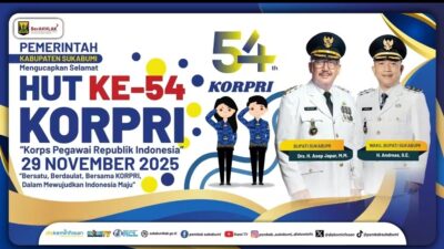 Pemda Kab Sukabumi Memperingati Hari KOPRI Ke 54