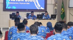 Rapat Dinas Awal Tahun, Bupati Sukabumi Fokuskan Penguatan Koordinasi Penanganan Bencana