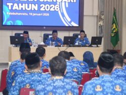 Rapat Dinas Awal Tahun, Bupati Sukabumi Fokuskan Penguatan Koordinasi Penanganan Bencana